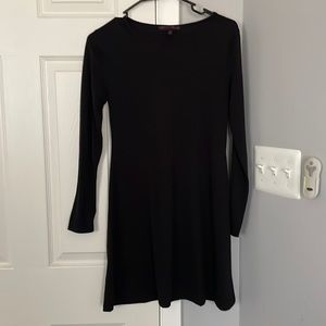 LBD! Long sleeve thin fabric mini dress